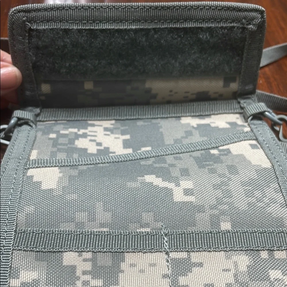 Camouflage Neck Wallet. For child or adult.